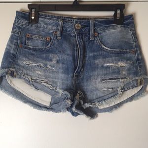 American Eagle Hi-Rise Festival Jean Shorts